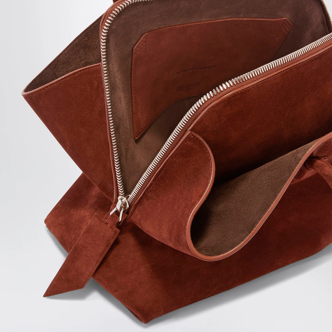 The Attico - La Passeggiata Medium bag Light Chocolate