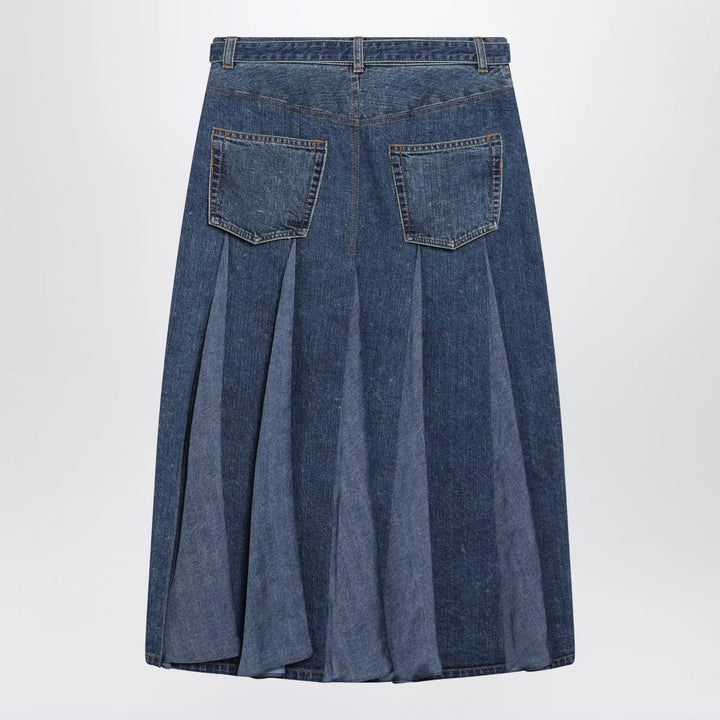 Sacai - Denim skirt in blue cotton