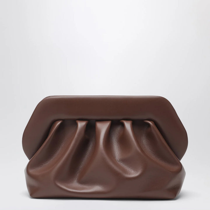 THEMOIRè - Tia clutch in brown