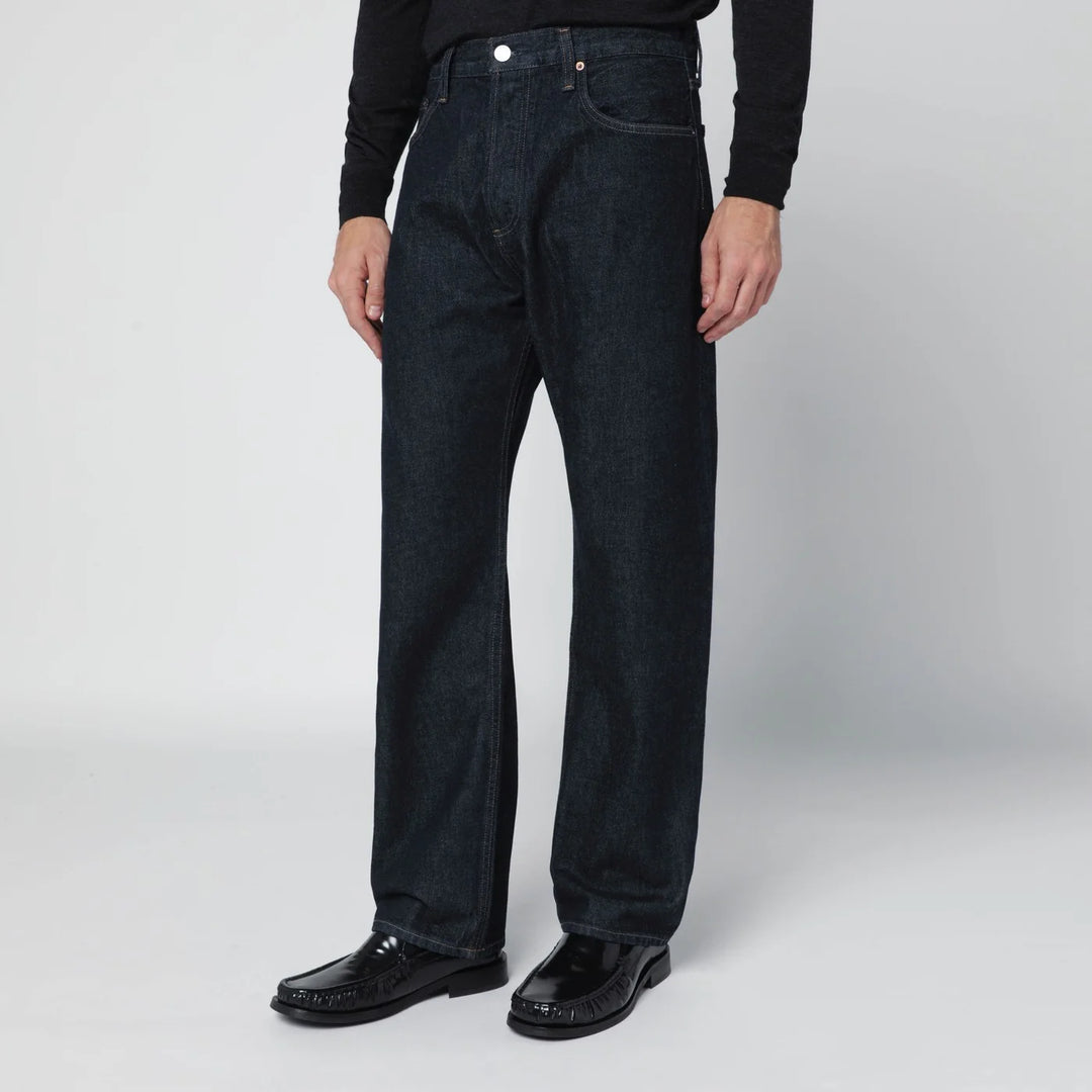 AGOLDE - Dark blue regular jeans