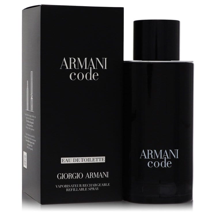 Perfume & Cologne 125 ml Eau De Toilette Spray Refillable Armani Code Eau De Toilette Spray Refillable By Giorgio Armani Brand