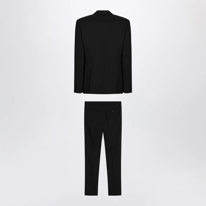 Dolce&amp;Gabbana - Black single-breasted virgin wool suit Brand Apparel &amp; Accessories 50 IT
