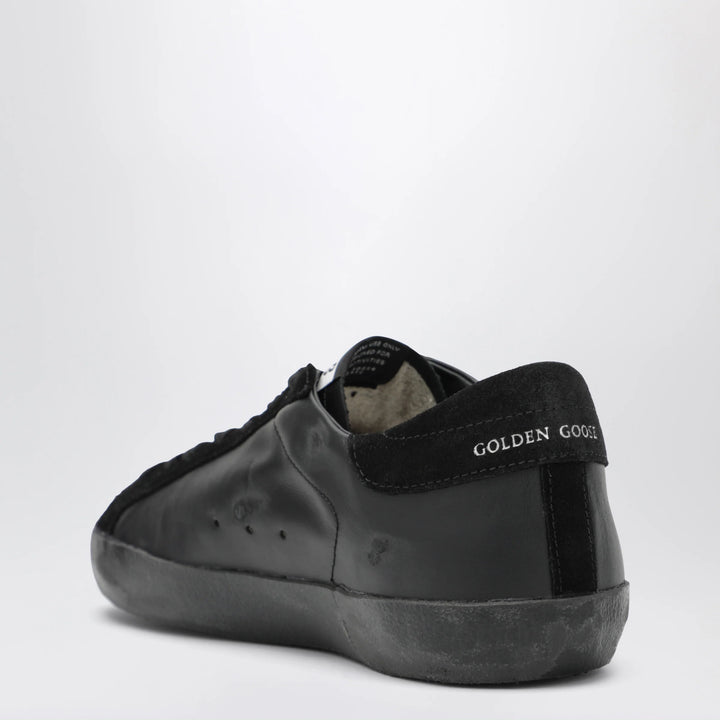 Golden Goose - Black Super-Star sneakers in leather and suede