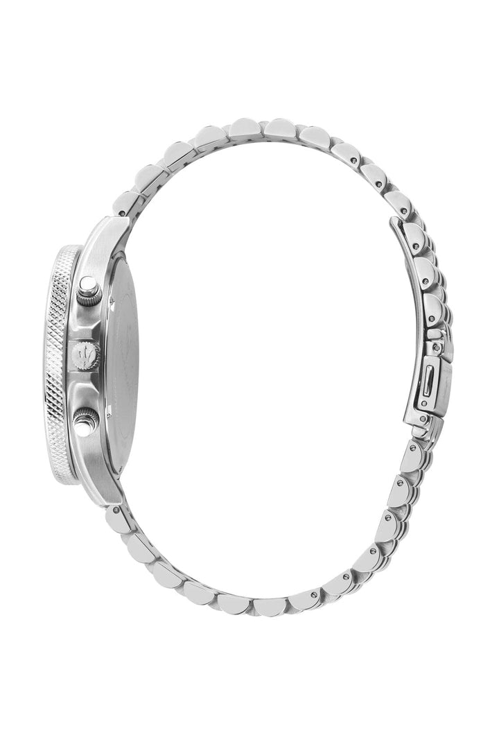 Watch Maserati Sfida Sport 44mm Chrono Blue Dial Stainless Steel Strap Watch Brand