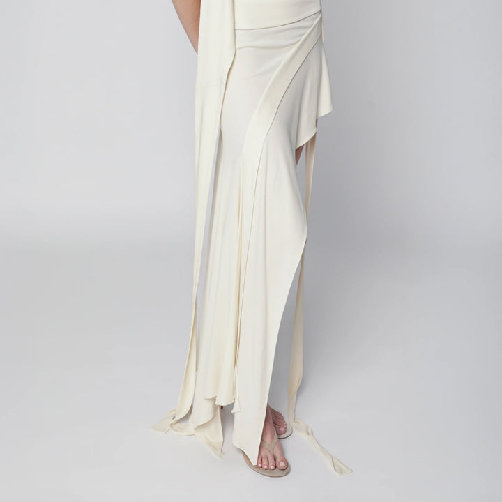 Francesco Murano - White backless top