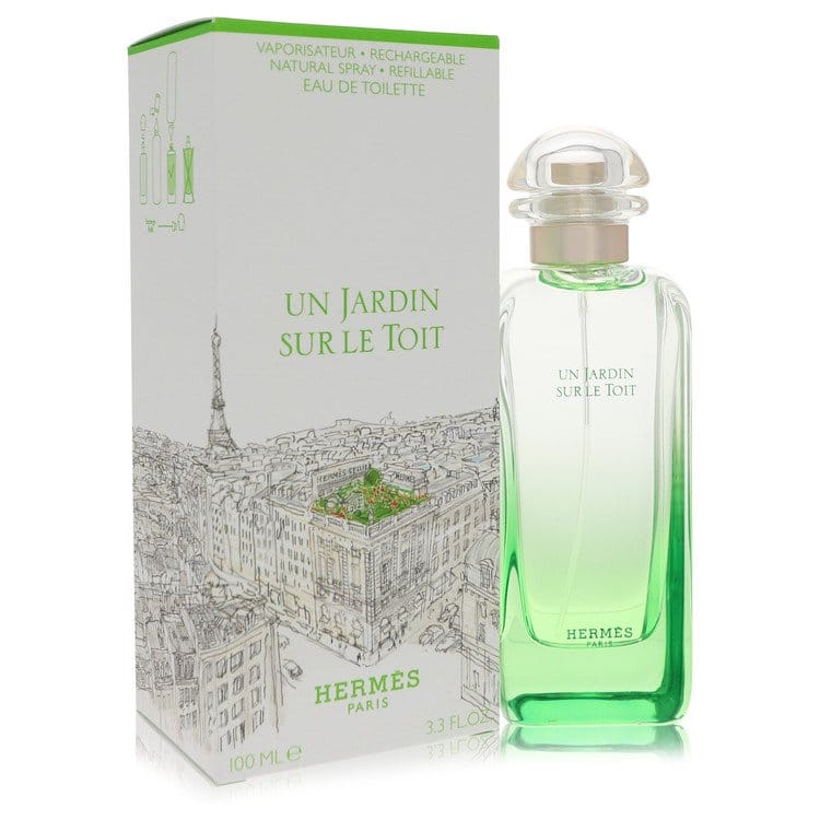 Perfume & Cologne 100 ml Eau De Toilette Spray Un Jardin Sur Le Toit Eau De Toilette Spray By Hermes Brand