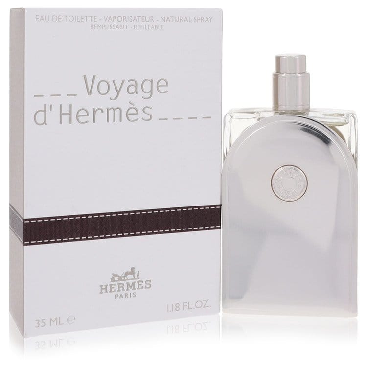 Perfume & Cologne 35 ml Eau De Toilette Spray Refillable Voyage D'hermes Eau De Toilette Spray Refillable (Unisex) By Hermes Brand