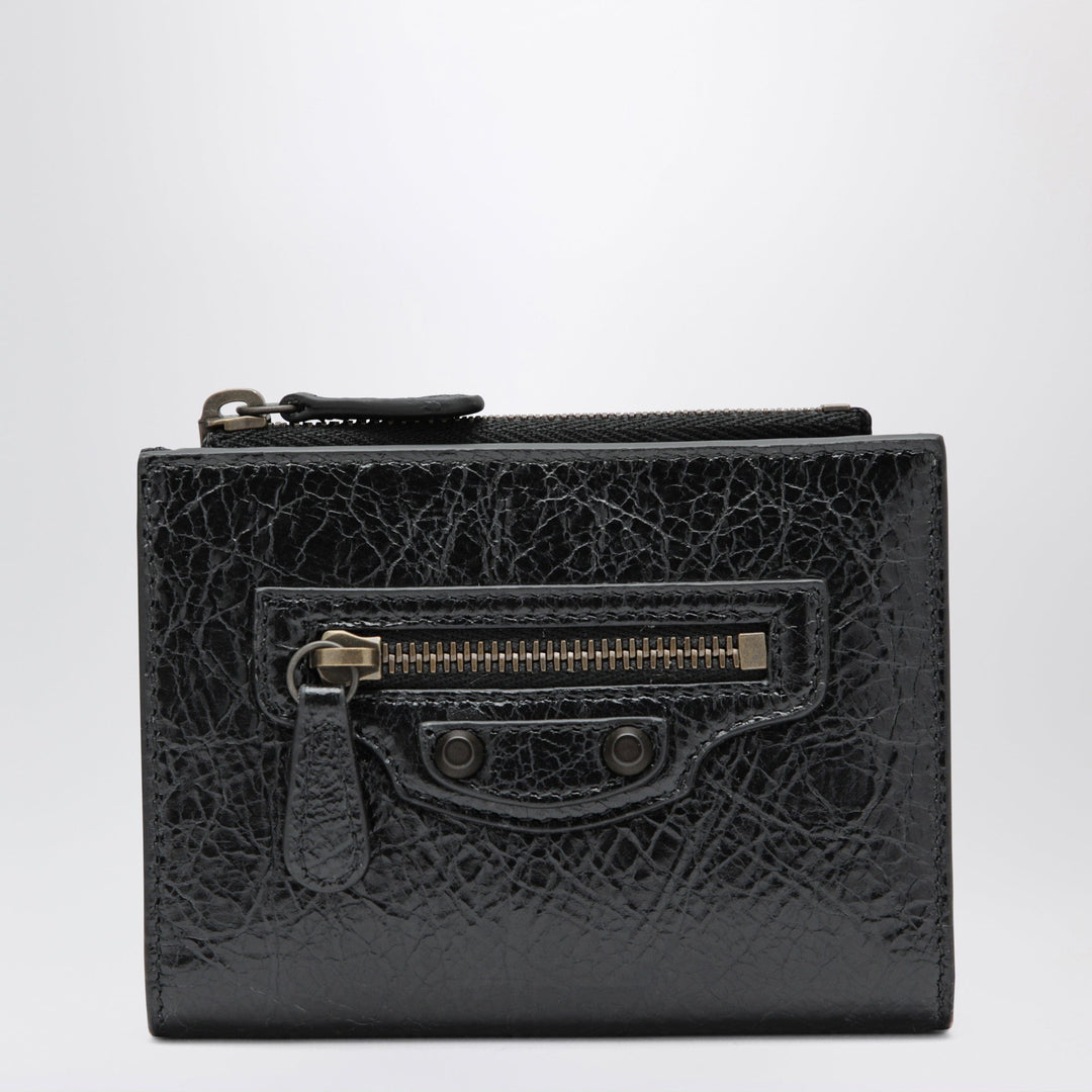 Apparel & Accessories TU Balenciaga - Le City bi-fold lambskin wallet in black Brand