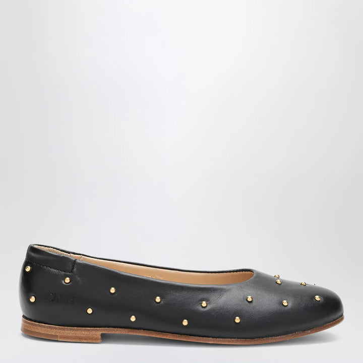 Chloé - Black ballet flats with small studs Brand Apparel &amp; Accessories 34