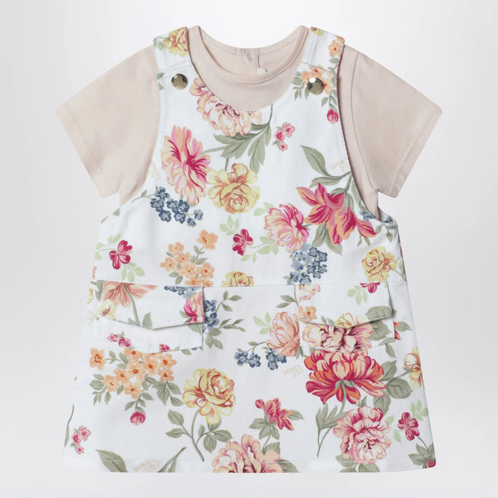 Chloé - Pink two-piece set with floral pattern Brand Apparel &amp; Accessories 2