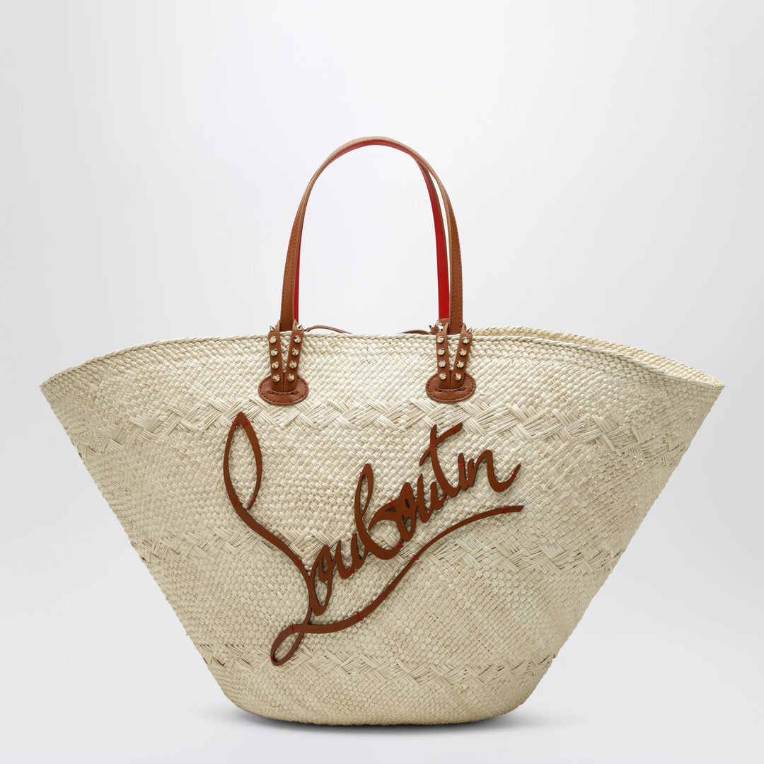 Christian Louboutin - Raffia and calf leather Tote bag Cabata large Brand Apparel & Accessories TU
