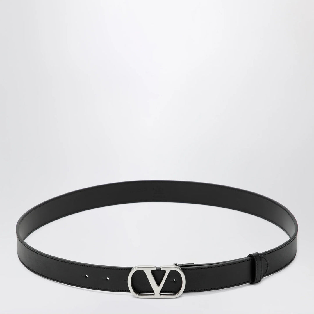 Valentino Garavani - Black VLogo Signature belt Brand Apparel & Accessories > Clothing Accessories > Belts