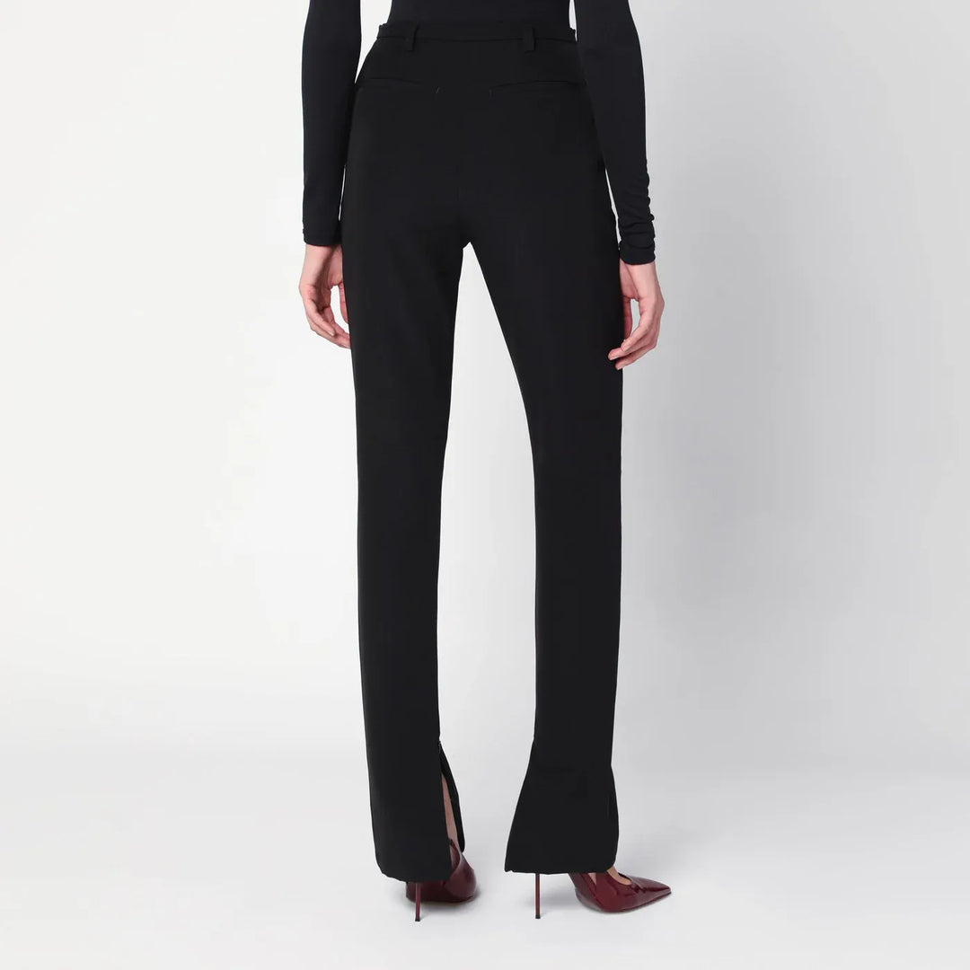 TheLatest - Black trousers with zipped slits Brand Apparel &amp; Accessories > Clothing > Pants 40  IT