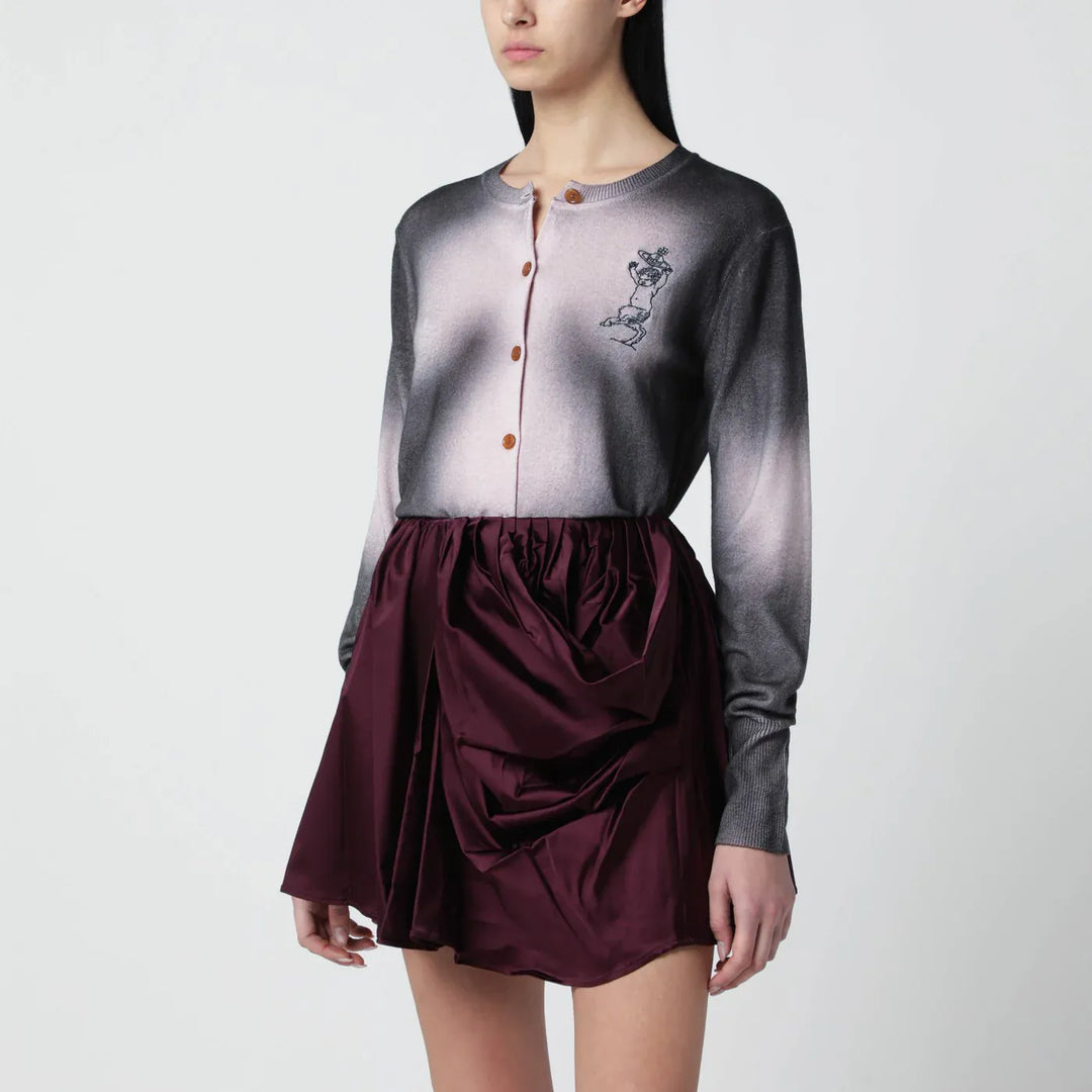 Vivienne Westwood - Pink/black dégradé-effect knit top Brand Apparel & Accessories > Clothing > Shirts & Tops S