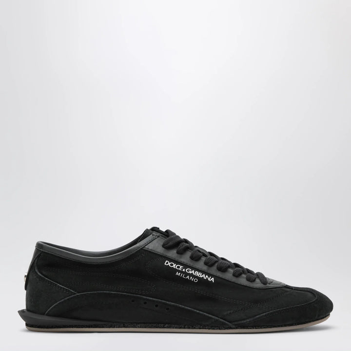 Dolce&amp;Gabbana - Black DG Sailing raffia trainers Brand Apparel &amp; Accessories