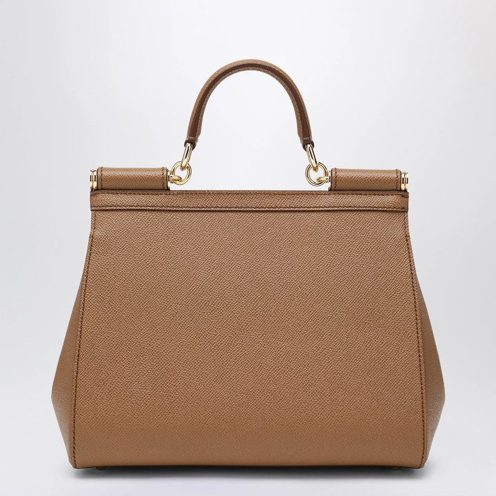 Dolce&amp;Gabbana - Large caramel Sicily Hand Bag Brand Apparel &amp; Accessories