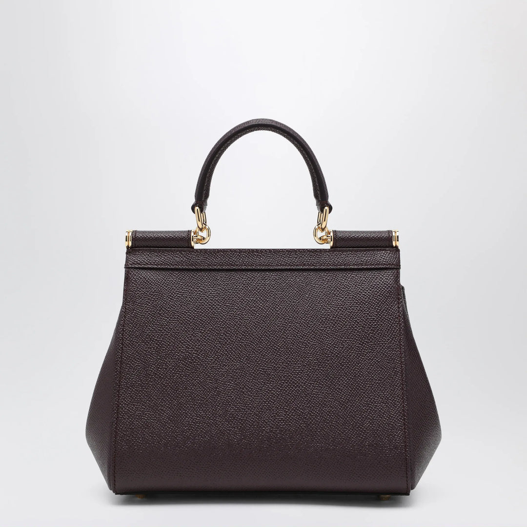 Dolce&amp;Gabbana - Medium Sicily handbag in must color Brand Apparel &amp; Accessories TU
