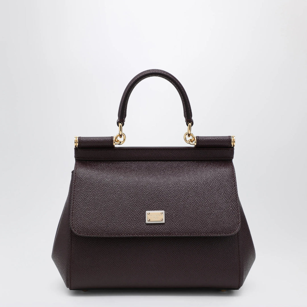 Dolce&amp;Gabbana - Medium Sicily handbag in must color Brand Apparel &amp; Accessories TU