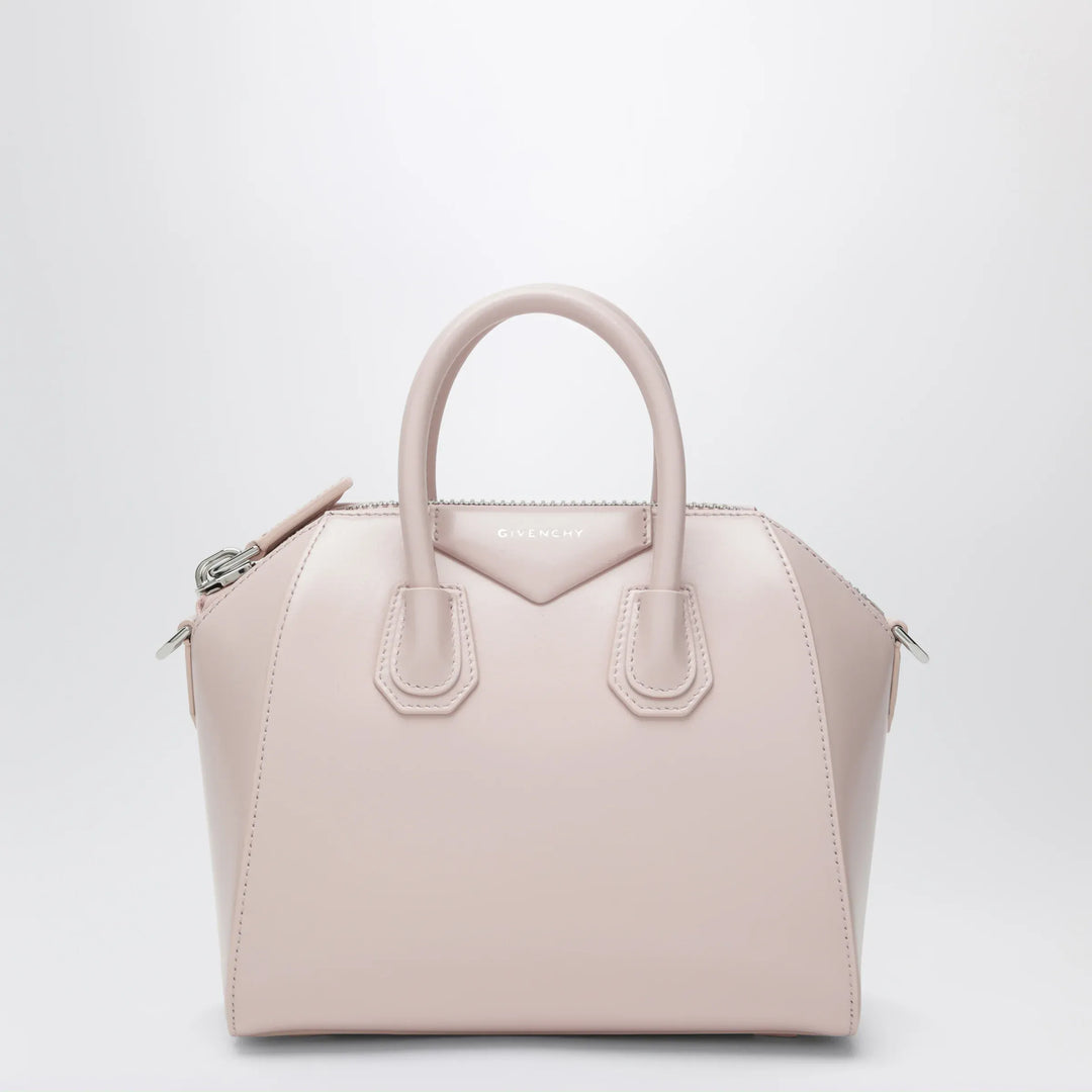 Givenchy - Antigona mini box calfskin leather bag in pink Brand Apparel & Accessories TU