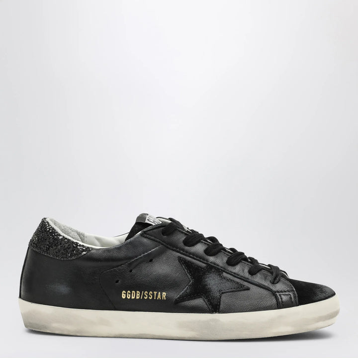 Golden Goose - Super-star black low trainer with rhinestones Brand Apparel &amp; Accessories