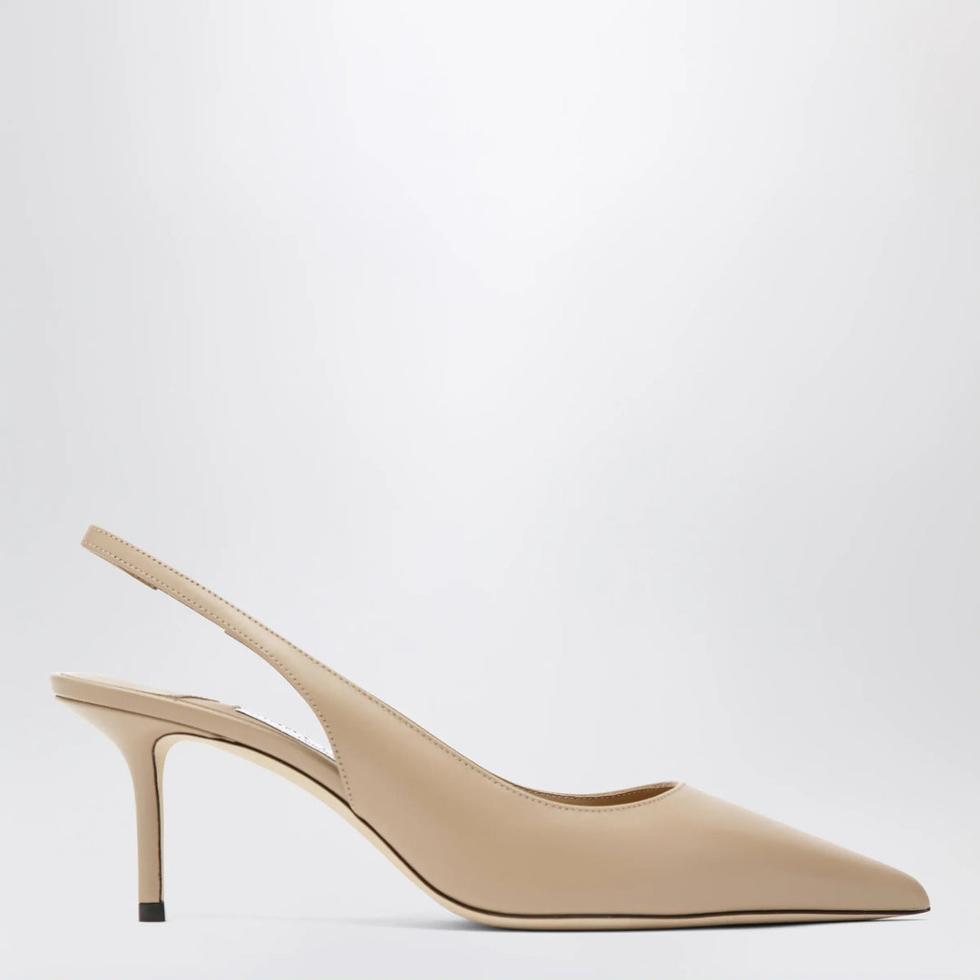 Jimmy Choo - Leather slingbacks with ankle strap Brand Apparel & Accessories 36,5 IT