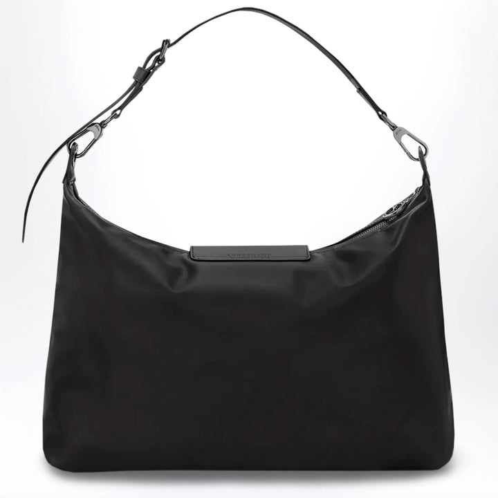 Longchamp - Black XL Le Pliage Xtra leather hobo bag Brand Apparel &amp; Accessories TU