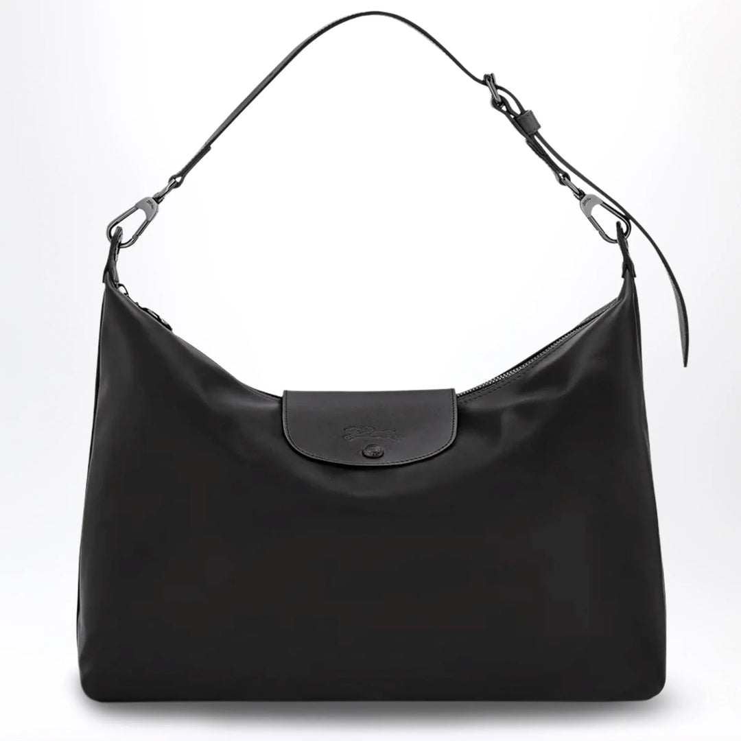 Longchamp - Black XL Le Pliage Xtra leather hobo bag Brand Apparel &amp; Accessories TU