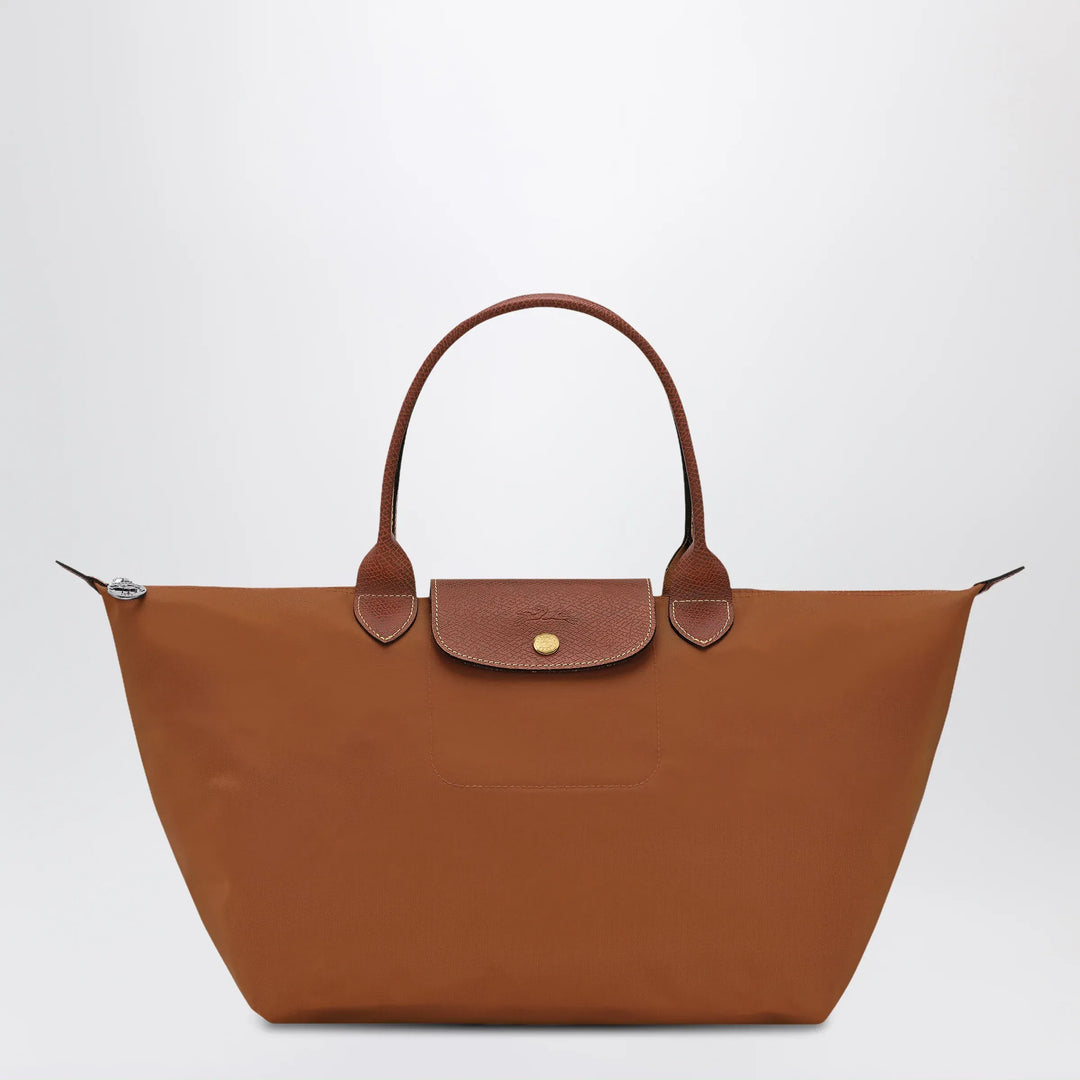 Longchamp - Cognac L Le Pliage Original handbag Brand Apparel & Accessories TU