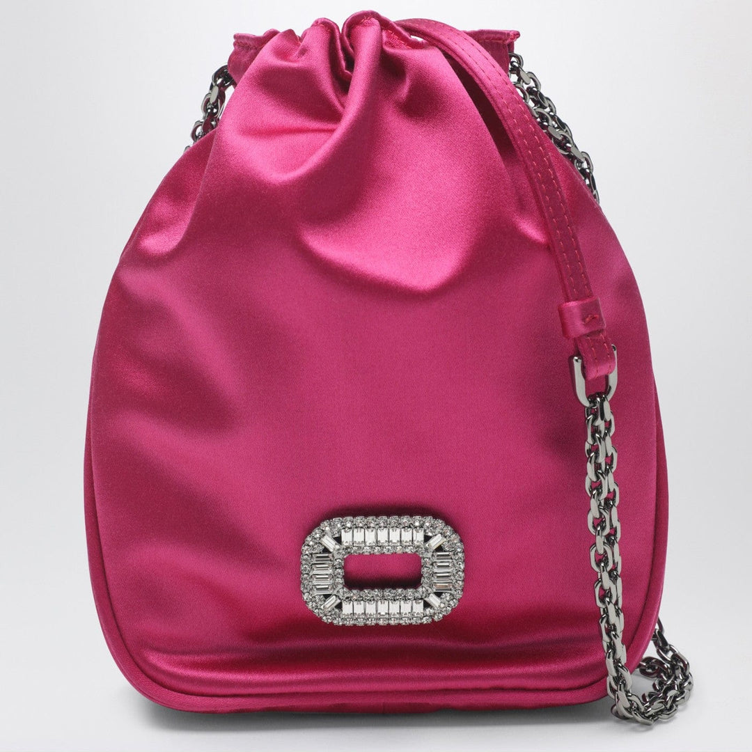 Apparel & Accessories TU ROGER VIVIER - Nano Pilgrim bag in fuchsia satin Brand