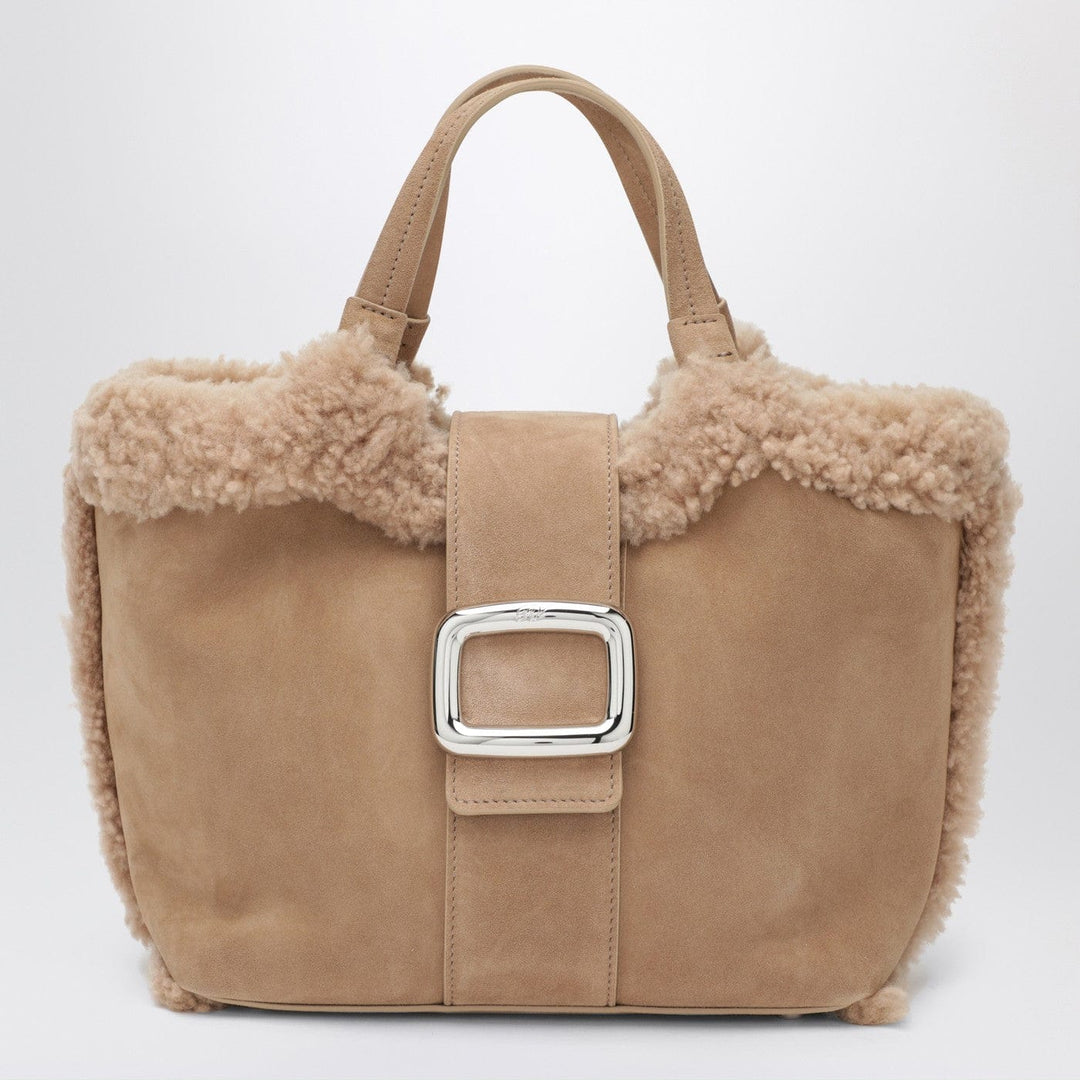 Apparel & Accessories TU ROGER VIVIER - Viv' Choc Mini leather shopping bag Brand