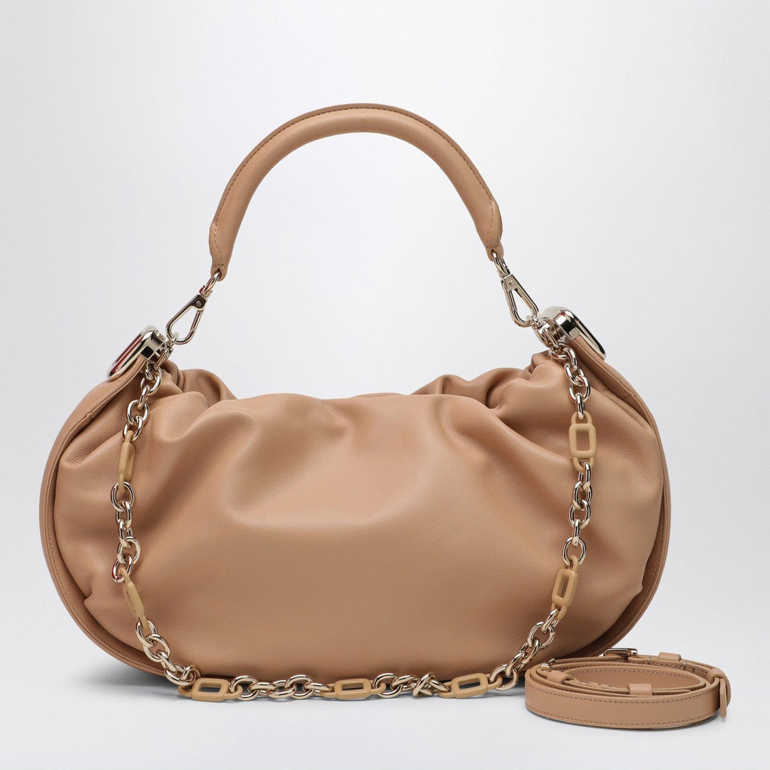 Apparel & Accessories TU ROGER VIVIER - Viv' Choc Royal desert leather hobo bag Brand