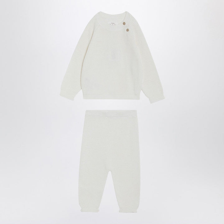 Apparel &amp; Accessories 9/12M Teddy &amp; Minou - Two-piece suit in milk white Brand