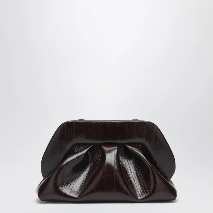 THEMOIRè - Tia clutch in chocolate brown Brand Apparel &amp; Accessories TU