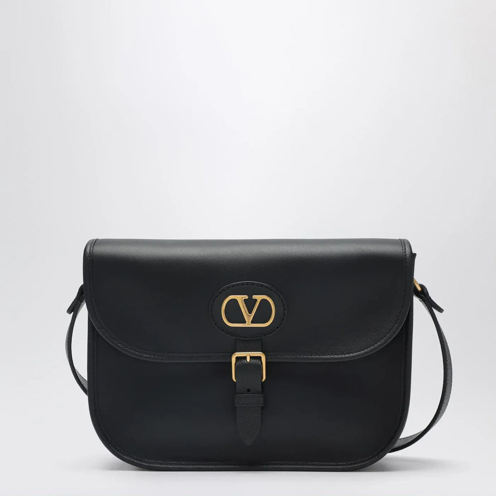 Valentino Garavani - Antibes black leather crossbody bag Brand Apparel & Accessories TU