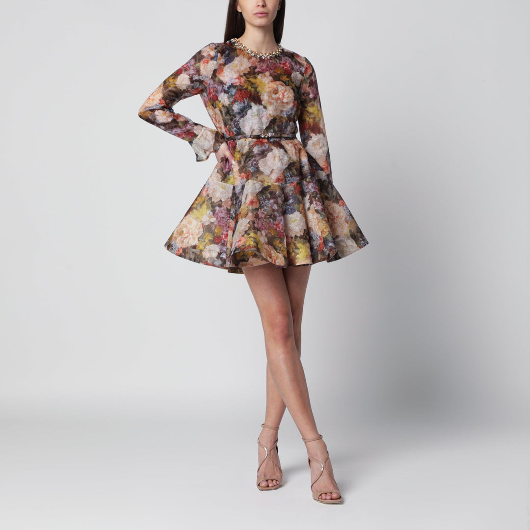 Apparel & Accessories ZIMMERMANN - Alchemy peplum mini dress with floral print Brand