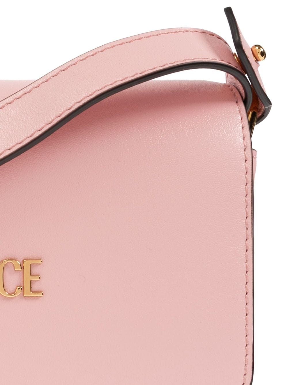 Versace Clutches UNI Versace Tag Mini Shoulder Bag - Blush Versace Tag Mini Shoulder Bag - Blush Brand