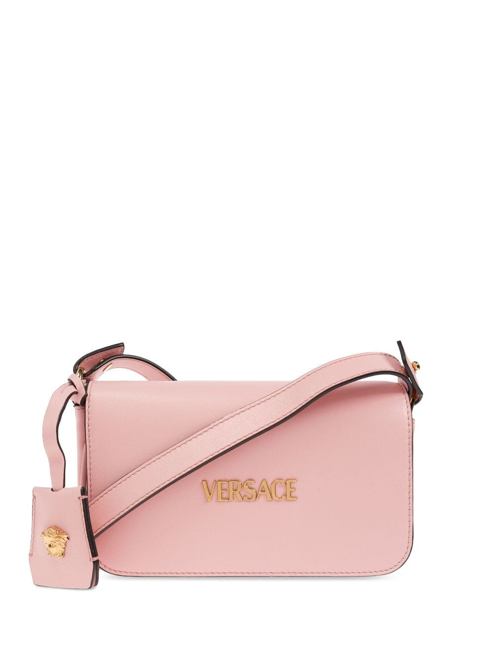 Versace Clutches UNI Versace Tag Mini Shoulder Bag - Blush Versace Tag Mini Shoulder Bag - Blush Brand