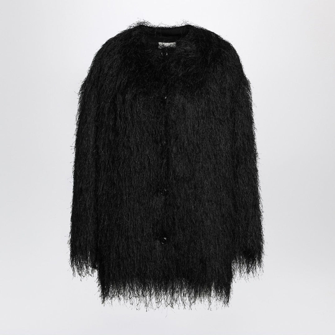 Coats & Jackets LouLou De Saison - Black Filipo coat with fringes Brand
