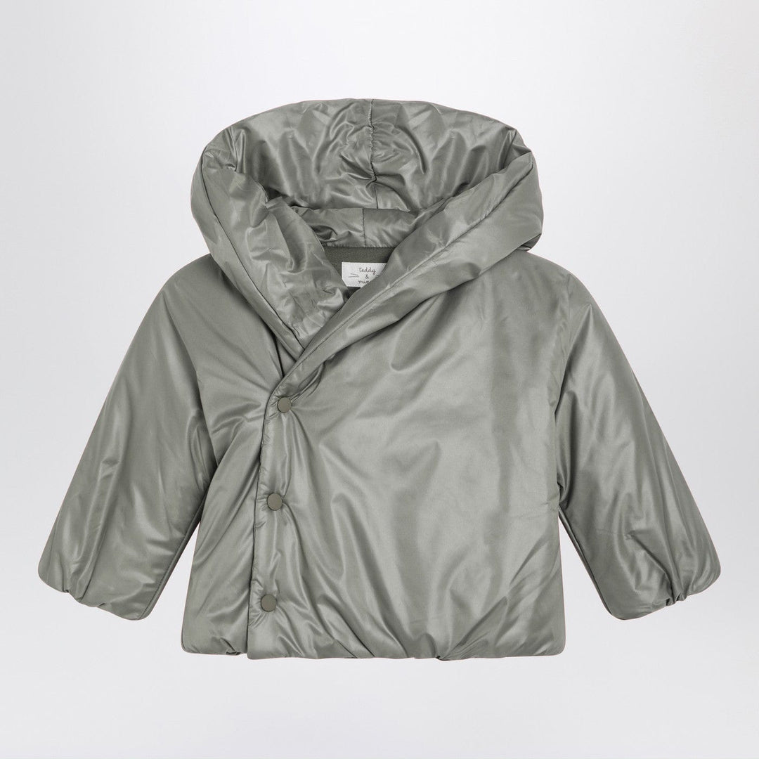 Coats & Jackets 12/18M Teddy & Minou - Fir green hooded puffer jacket Brand