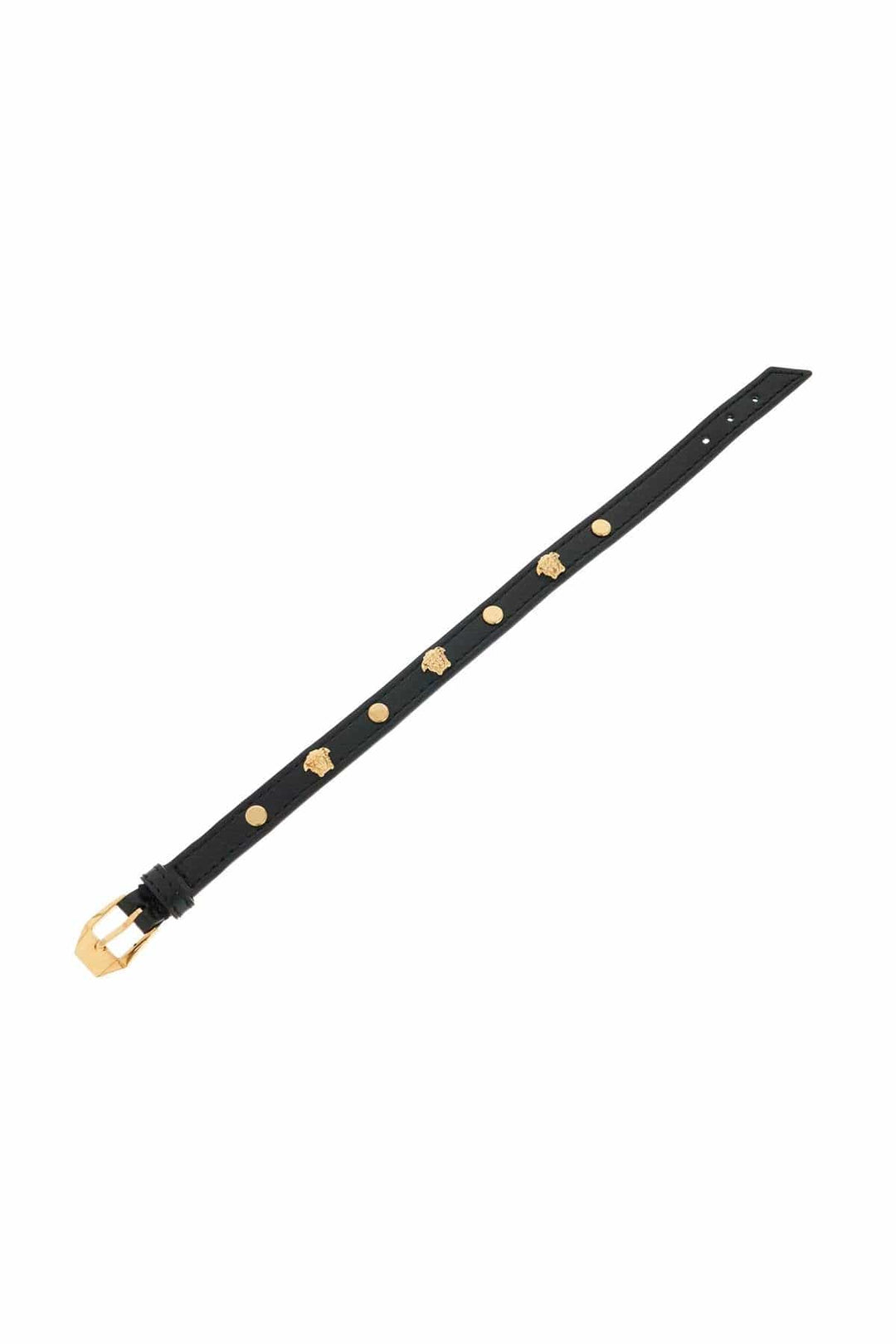 Versace Jewellery os Versace medusa leather bracelet Versace medusa leather bracelet Brand