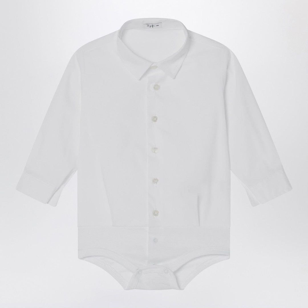Leotards & Unitards 6 Il Gufo - White cotton shirt bodysuit Brand
