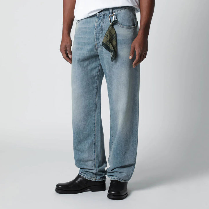 DARKPARK - Light blue washed jeans Brand Pants
