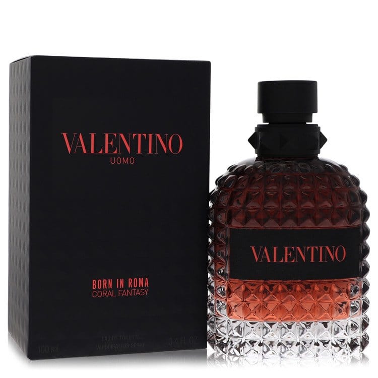 Valentino Uomo Born In Roma Coral Fantasy Eau De Toilette Spray By Valentino Brand Perfume & Cologne 100 ml Eau De Toilette Spray