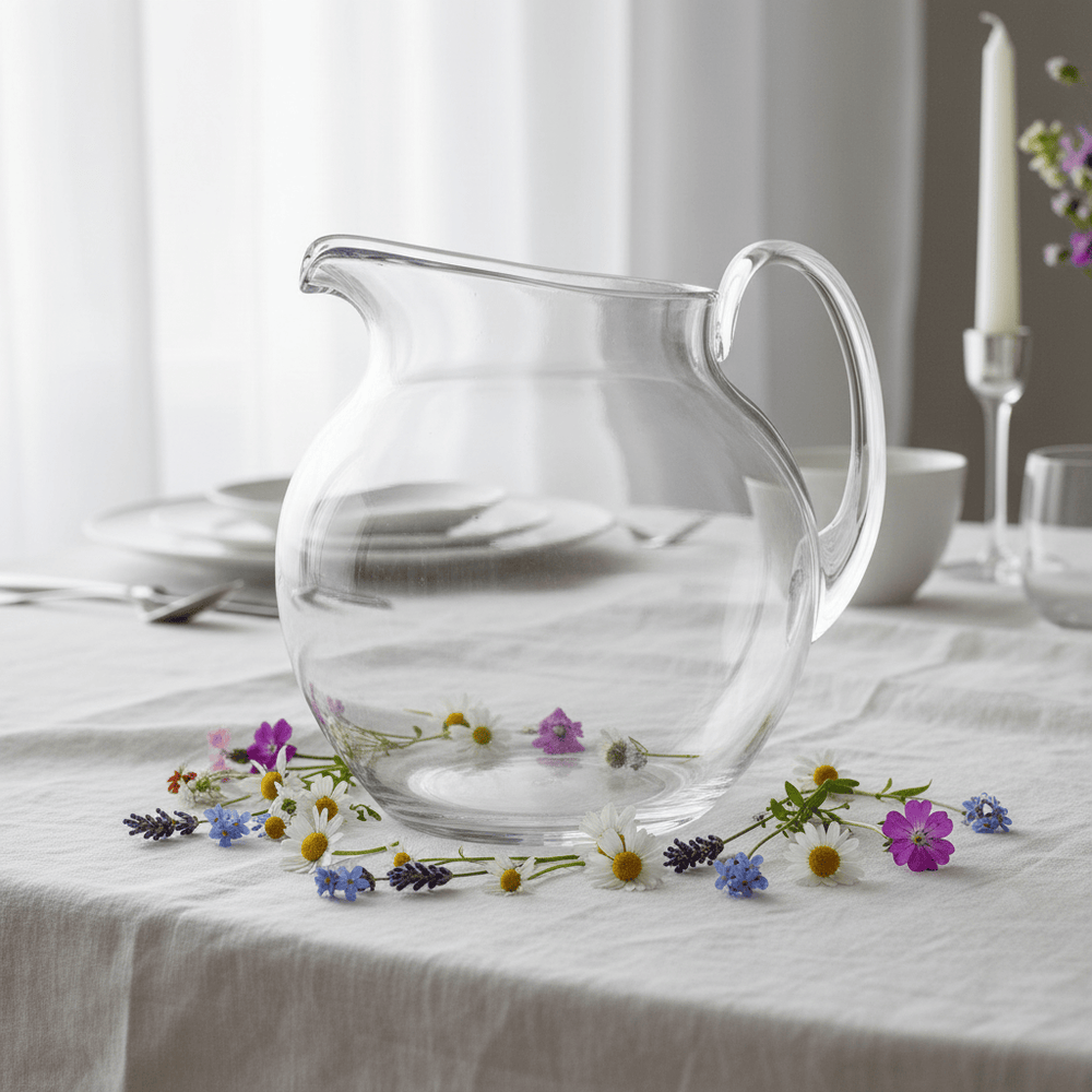 Mario Luca Giusti Pallina Jug Clear Brand Pitchers & Jugs