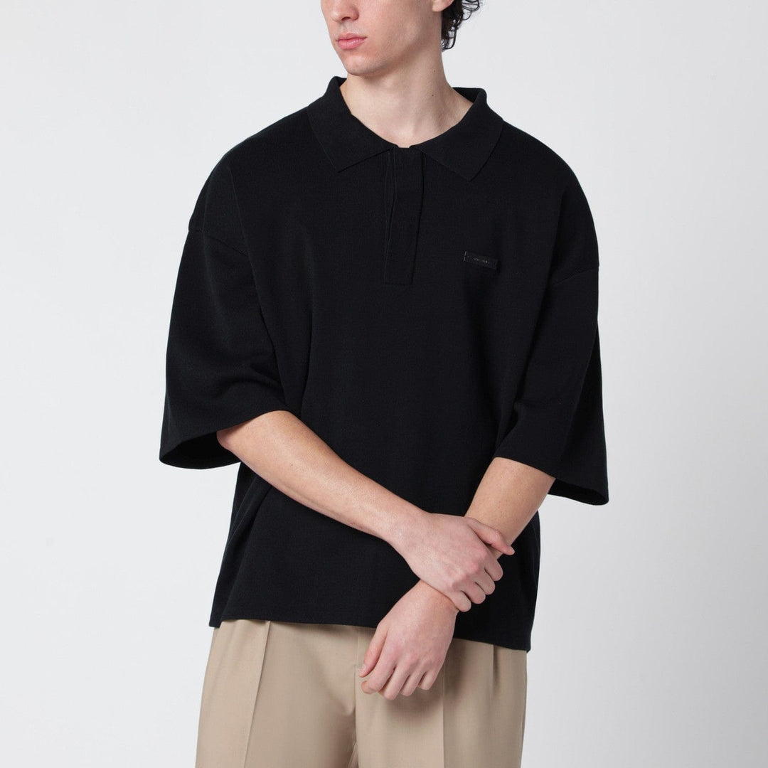 Shirts & Tops Entire Studios - Black long-sleeve polo Brand