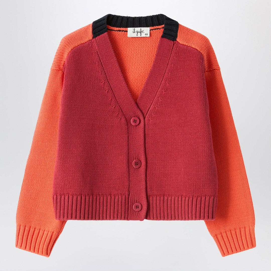 Shirts & Tops 4 Il Gufo - Color-block organic cotton cardigan Brand