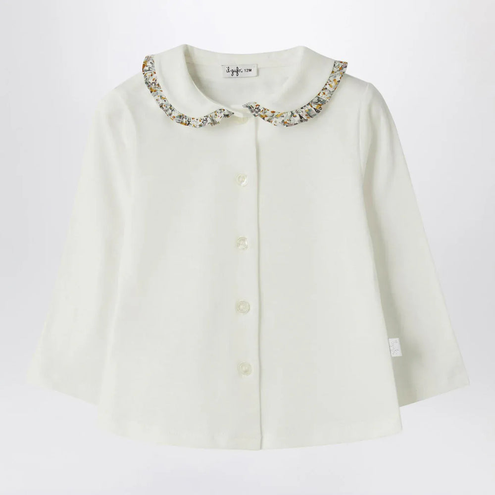 Il Gufo - White cotton shirt Brand Shirts & Tops 36
