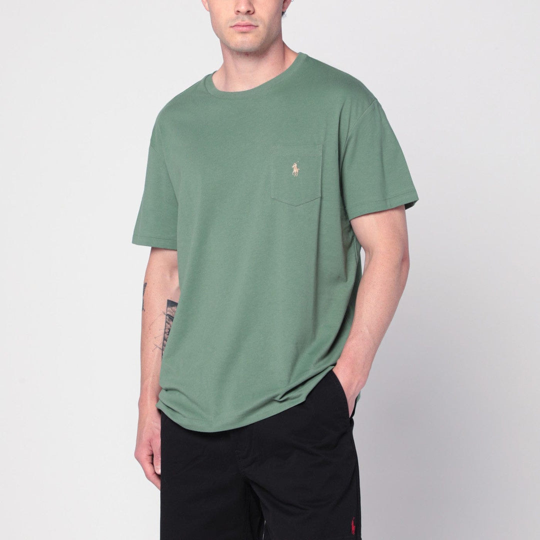 Shirts & Tops XL Polo Ralph Lauren - Green cotton T-shirt Classic-Fit Brand