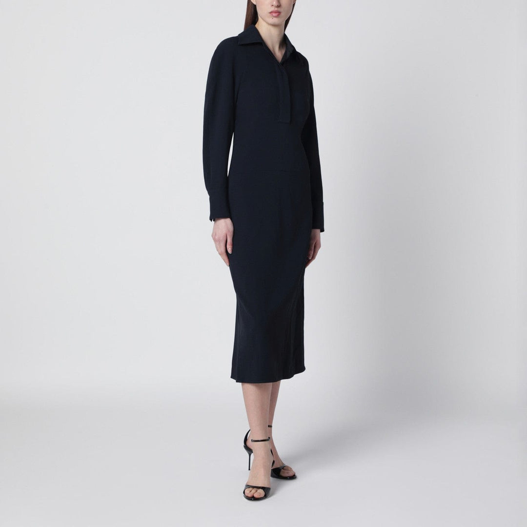 Shirts & Tops 10 UK Victoria Beckham - Navy blue midi shirt dress Brand