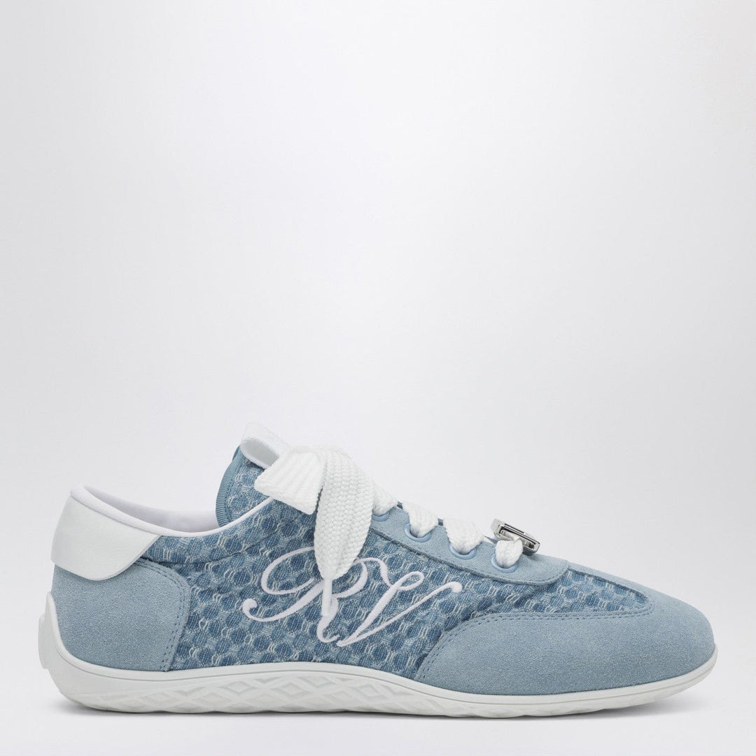Shoes ROGER VIVIER - Viv' Low Sneakers in sky blue Brand